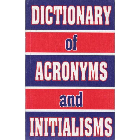 Dictionary of Acronyms and Initialisms